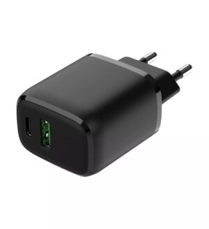 NUVO HÁLÓZATI GYORSTÖLTŐ PD PPS USB C ÉS USB A, 30W