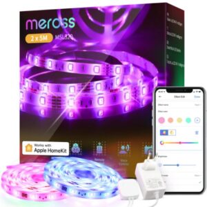 MEROSS, SMART WIFI LED SZALAG, 10M