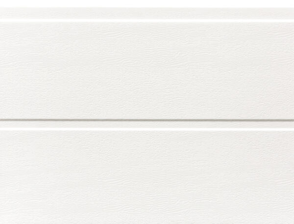 2500x2245mm Ecotor Easy Garázskapu , Fehér, Szélesbordás faeres