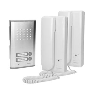 OR-DOM-RL-903 2 vezetékes, 2 lakásos kaputelefon szett