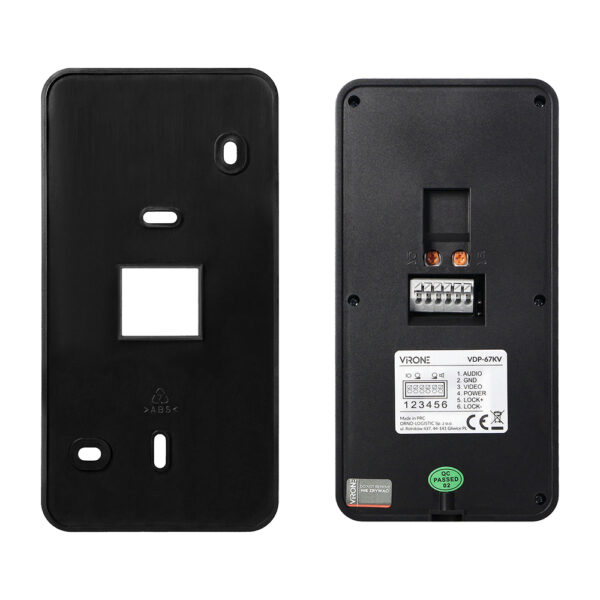 OR-VDP-60FHD 4 vezetékes videokaputelefon szett, RFID, microSD - Image 3