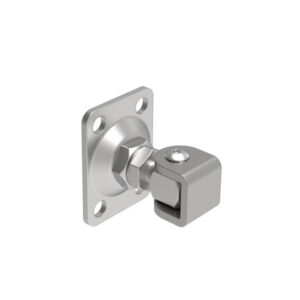 Talpas kapuforgáspont kontraanyával, M12 INOX