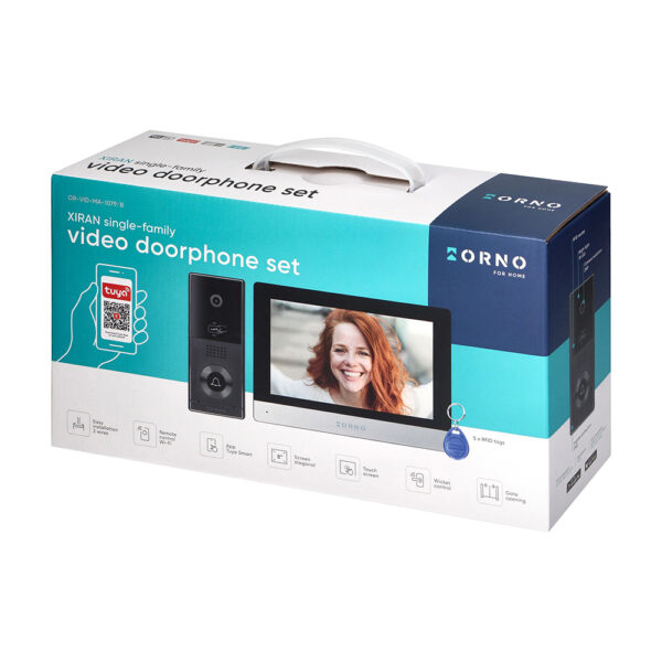 OR-VID-MA-1079/B 2 vezetékes videokaputelefon szett, Full HD, 8", SD, Mifare, Wi-Fi - Image 2