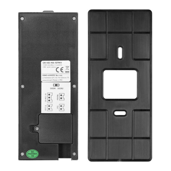 OR-VID-MA-1079/B 2 vezetékes videokaputelefon szett, Full HD, 8", SD, Mifare, Wi-Fi - Image 5